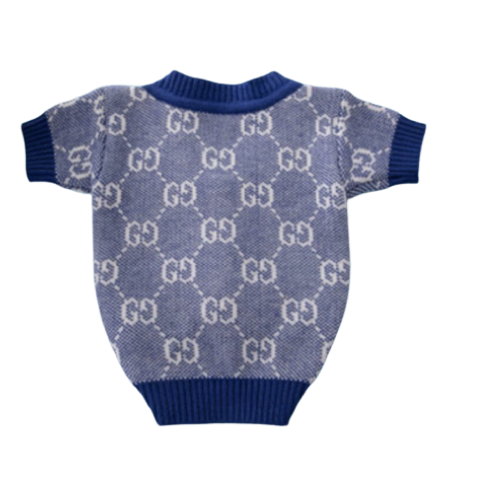 Poochie Sweater for Dog or Cat in Navy