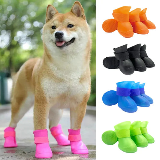 Waterproof Silicone Rain boots for Dogs